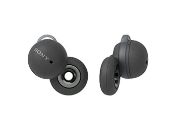 Sony LinkBuds – Neues Konzept mit offenem Ringdesign ermöglicht Gespräche, ohne die Ohrhörer zu entfernen und beim Laufen sicher zu bleiben – Grau im Sale